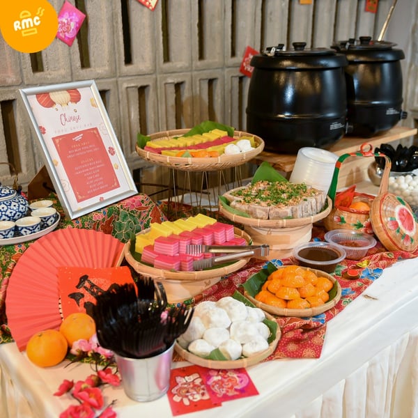 chinese new year menu from runningmen catering