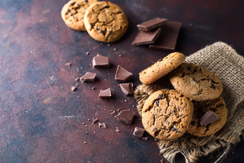 choco chip cookies cookie kue