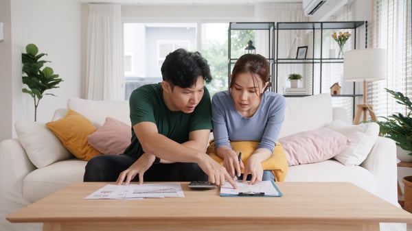 couple discussing