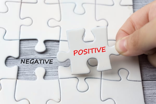 dont use negative words