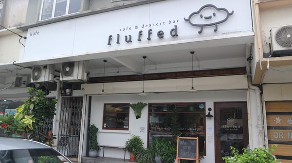 fluffed cafe storefront