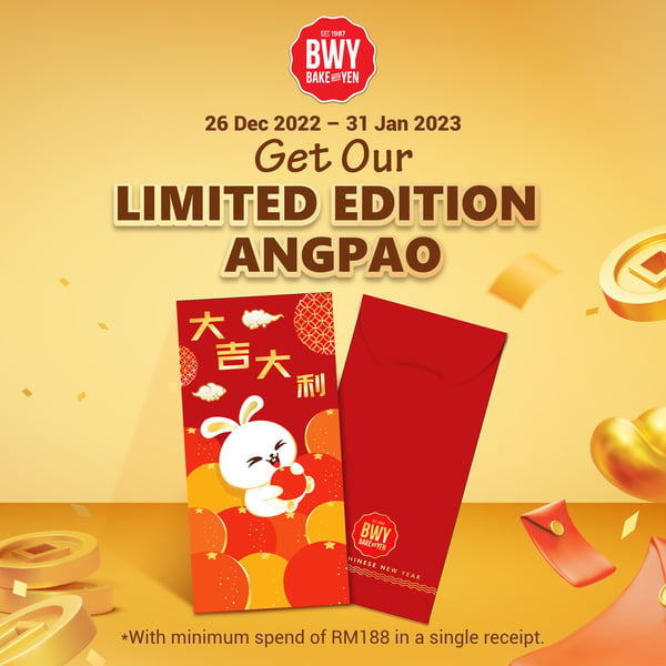 get limited edition angpao with bake with yen