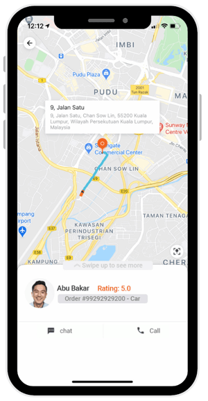 gps tracking for lalamove delivery