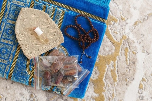 hampers sajadah tasbih