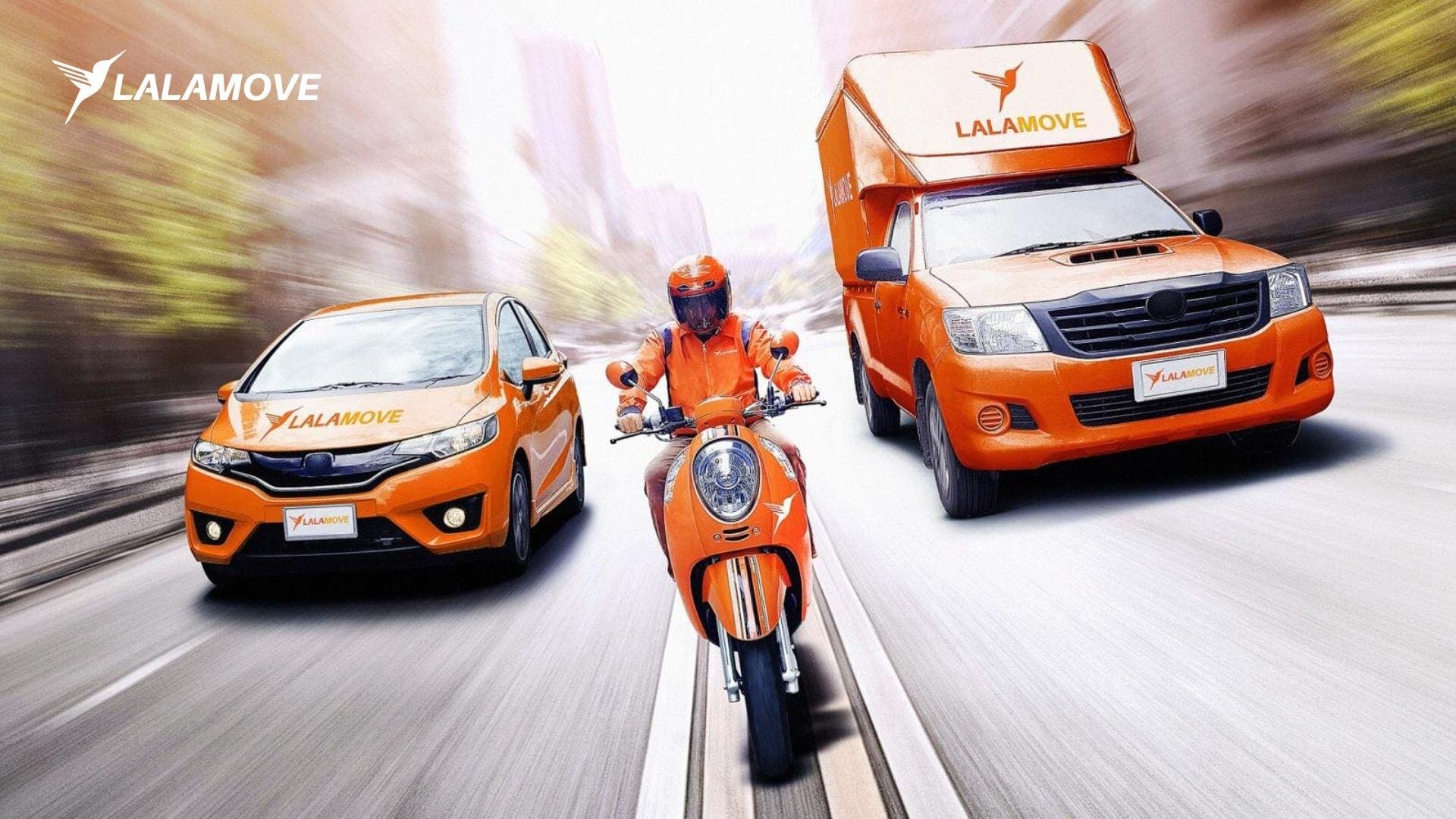 Lalamove là giải pháp giao hàng với đa dạng các loại xe