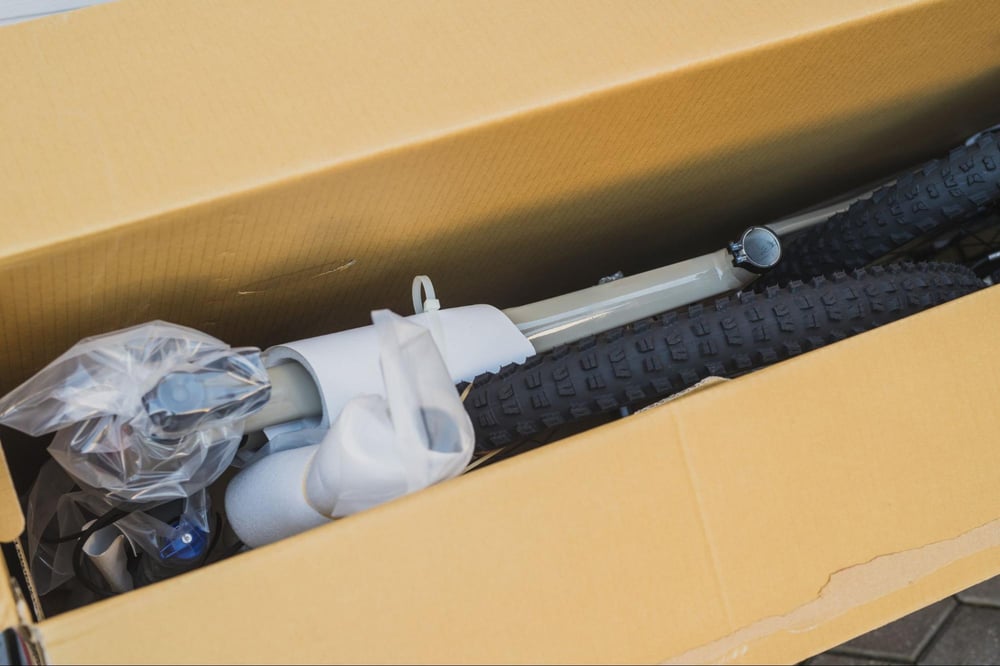 自転車解体後のイメージ画像