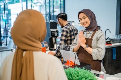 kafe cafe customer kopi order pesan