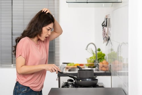 kitchen set masak woman cooking