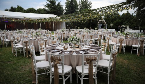 konsep garden party