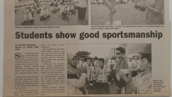lalamove driver muhammad al azmeen in the newspaper