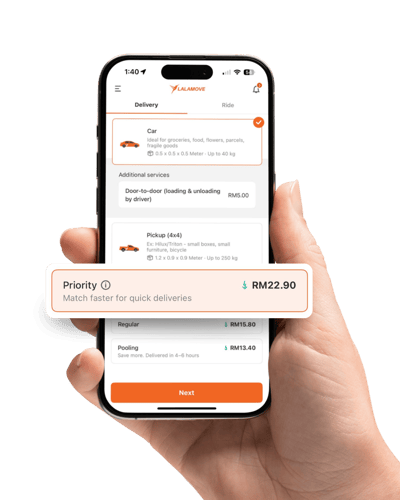 lalamove priority order