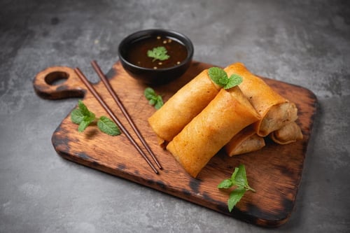 lunpia semarang spring rolls