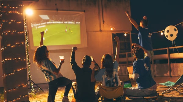 projector for match party