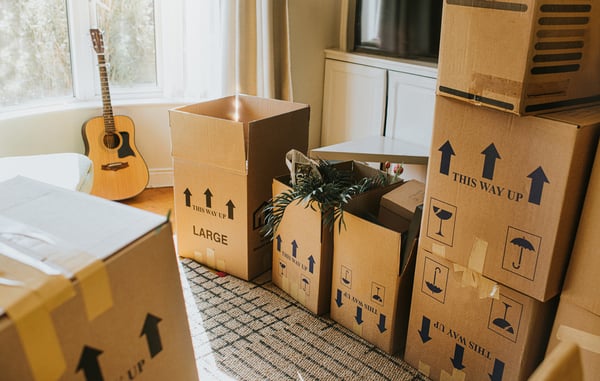 small boxes and large boxes