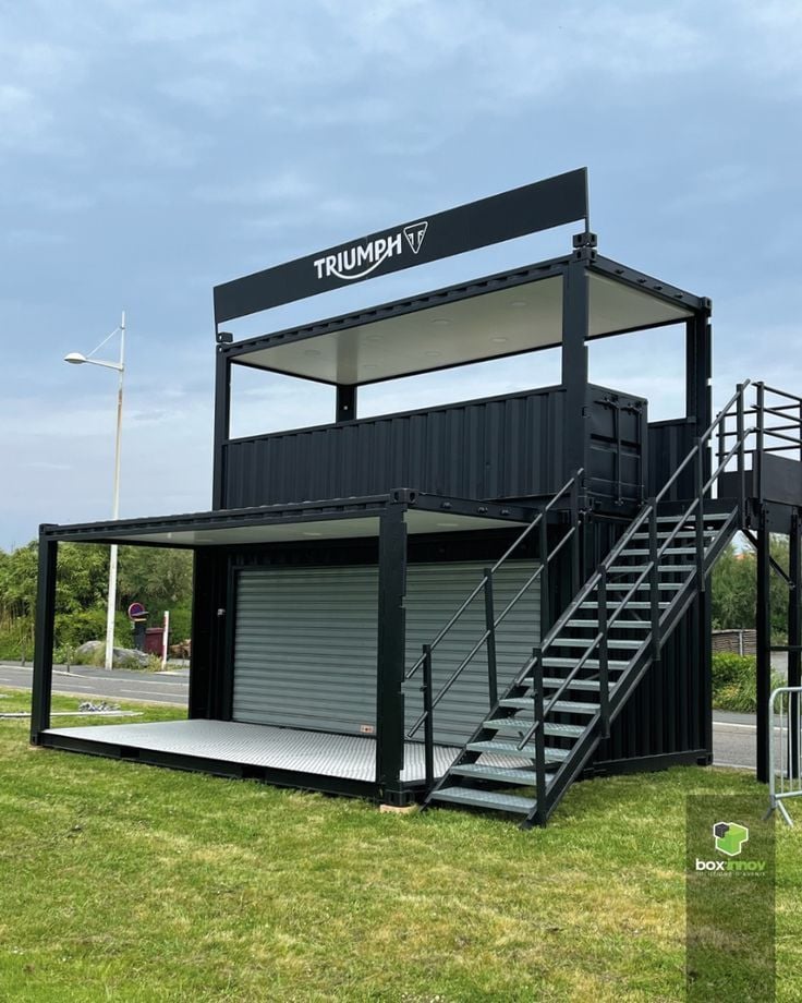 9 Ide Model & Desain Booth Container untuk Bisnis Kekinian