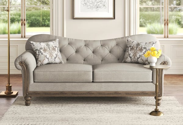 sofa rolled arm