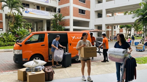 student moves