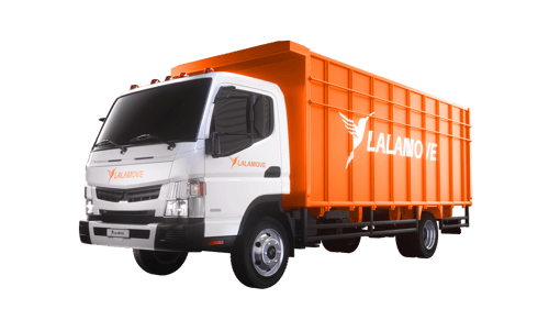 armada truk fuso lalamove untuk pindahan
