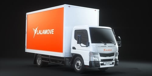 armada truk fuso lalamove untuk pindahan apartemen