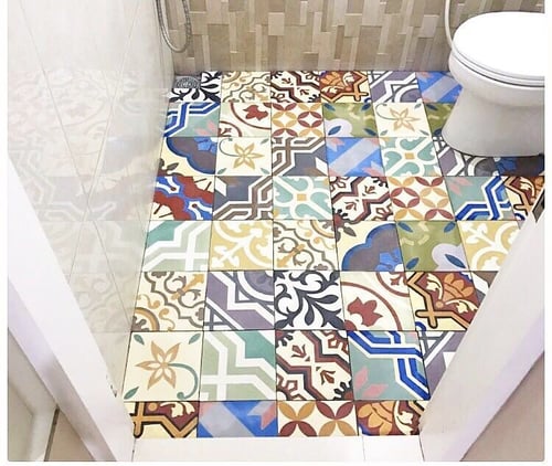 Keramik Motif Caspari