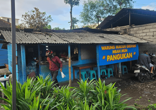 Warung Makan Gedhek Pangukan