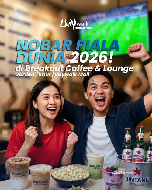 Breakout Coffee & Lounge Baywalk Mall Pluit