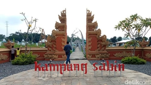 Kampung Sabin, Spot Wisata dengan Nuansa Bali yang Kental
