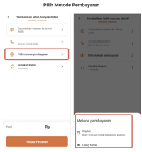 Pilih Metode Pembayaran
