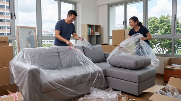 unwrap plastic film