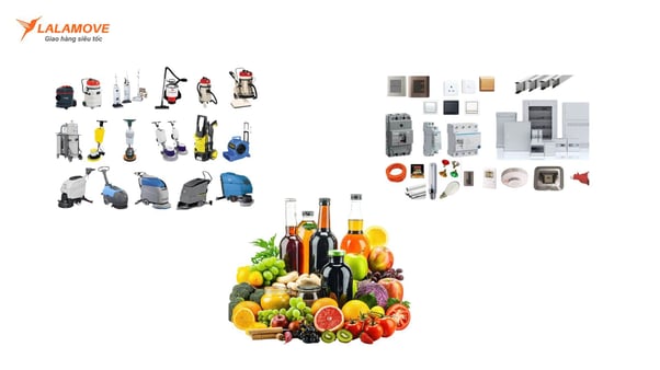 Một số mặt hàng vận chuyển tại Tp HCM đi các tỉnh
