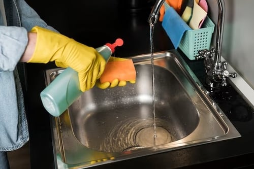 wastafel cuci piring cuci tangan