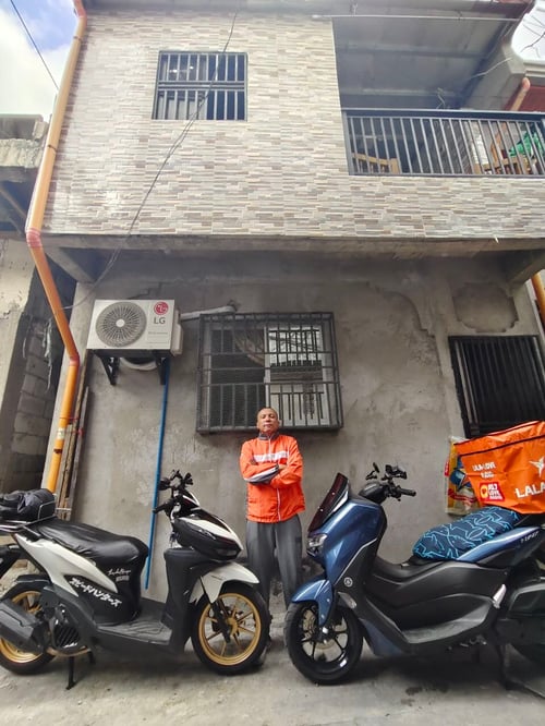 with house