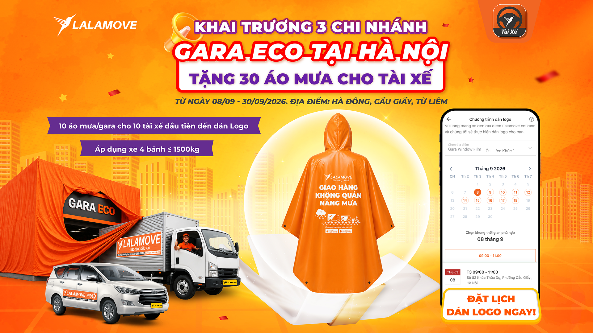[Design] Khai trương 3 gara HN_Zalo (1)