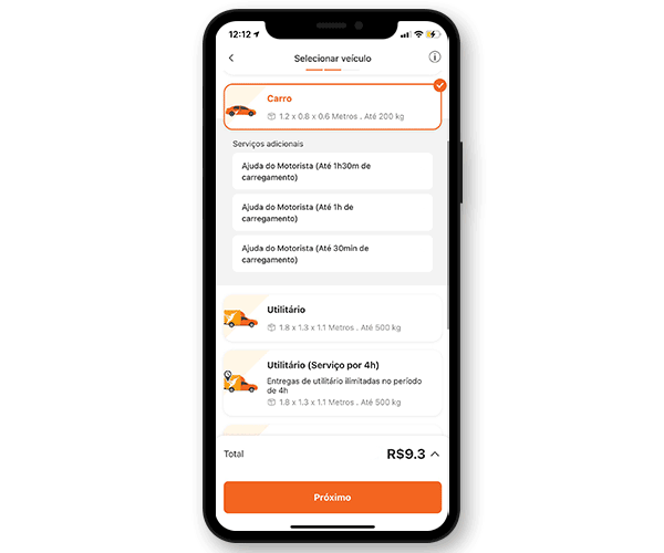 CommInApp_ServicosAdicionais_Carro CommInApp_ServicosAdicionais_Carro