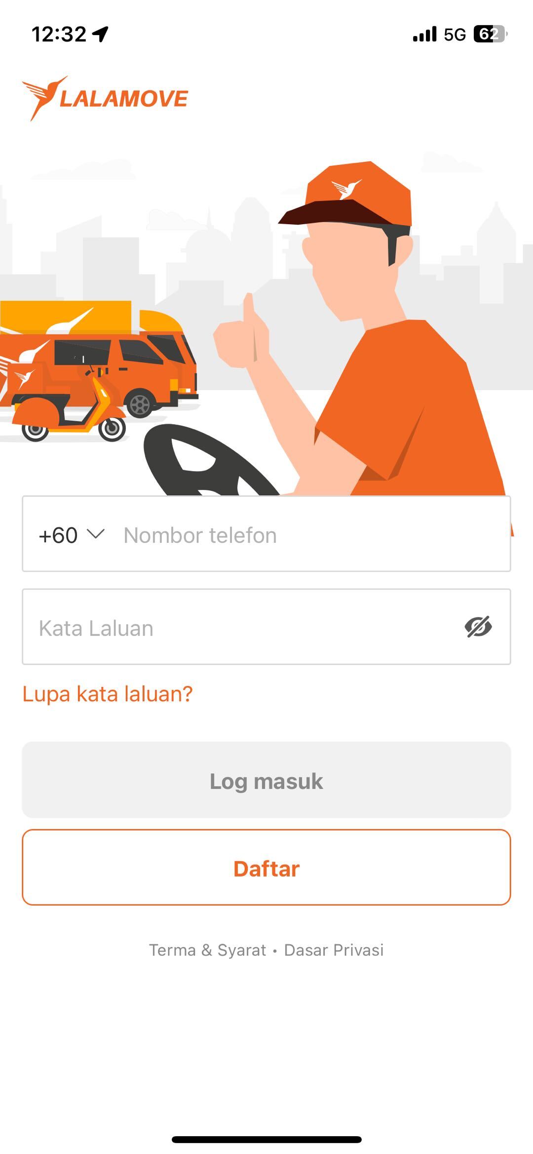 Driver - Daftar Lalamove 1
