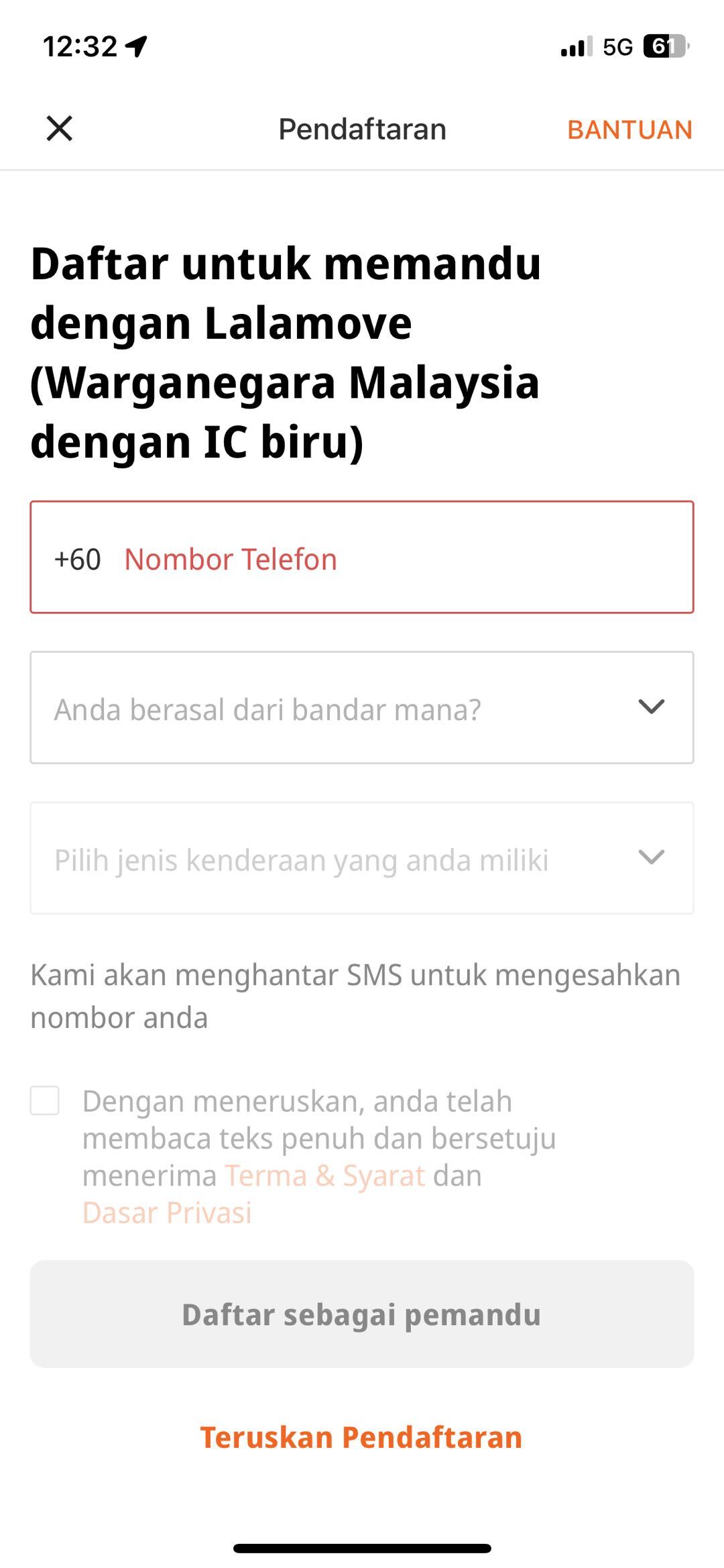 Driver - Daftar Lalamove 3