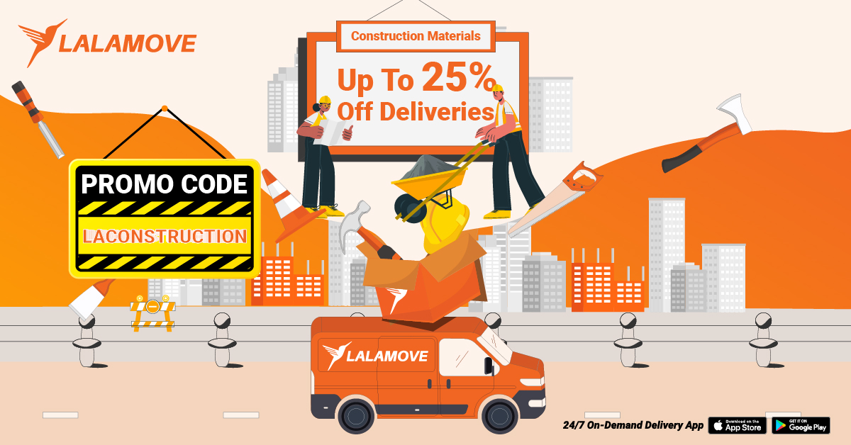 LALAMOVE Construction Materials Delivery