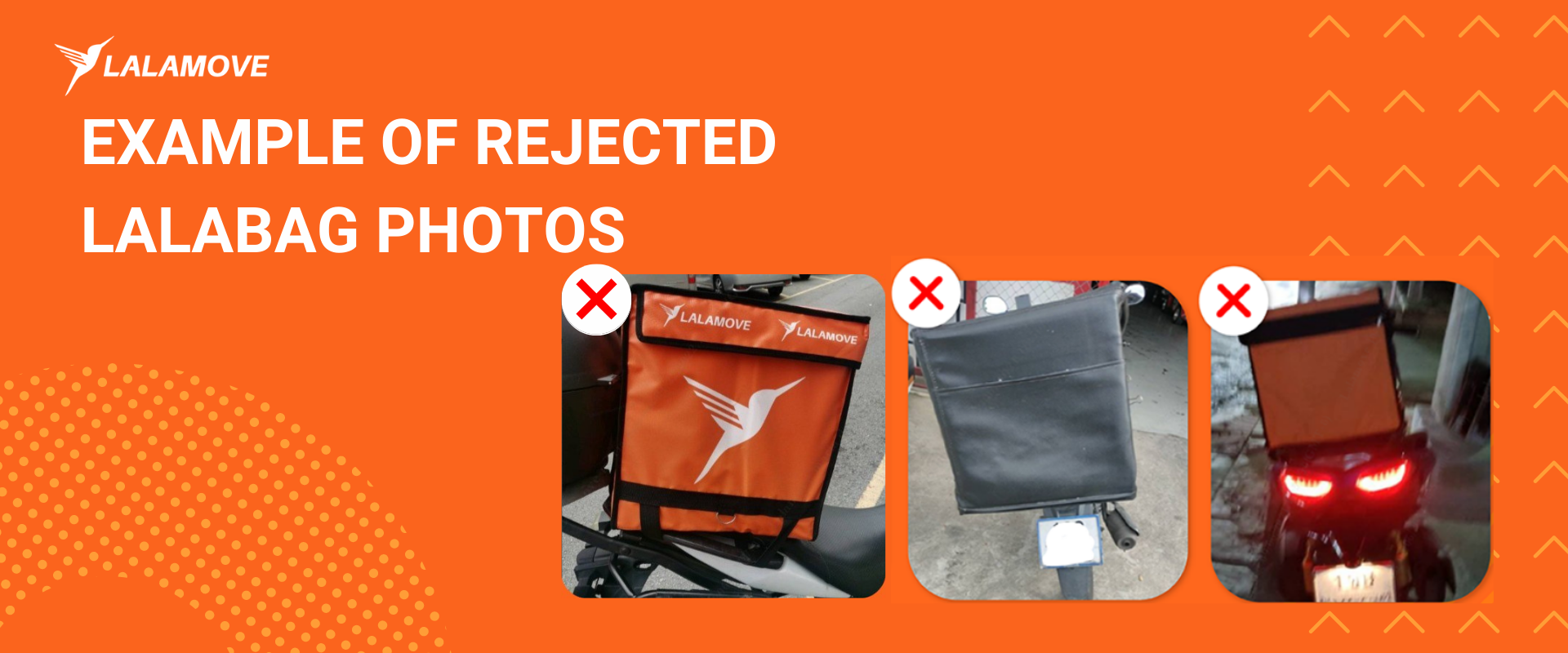 EXAMPLE OF REJECTED LALABAG PHOTOS