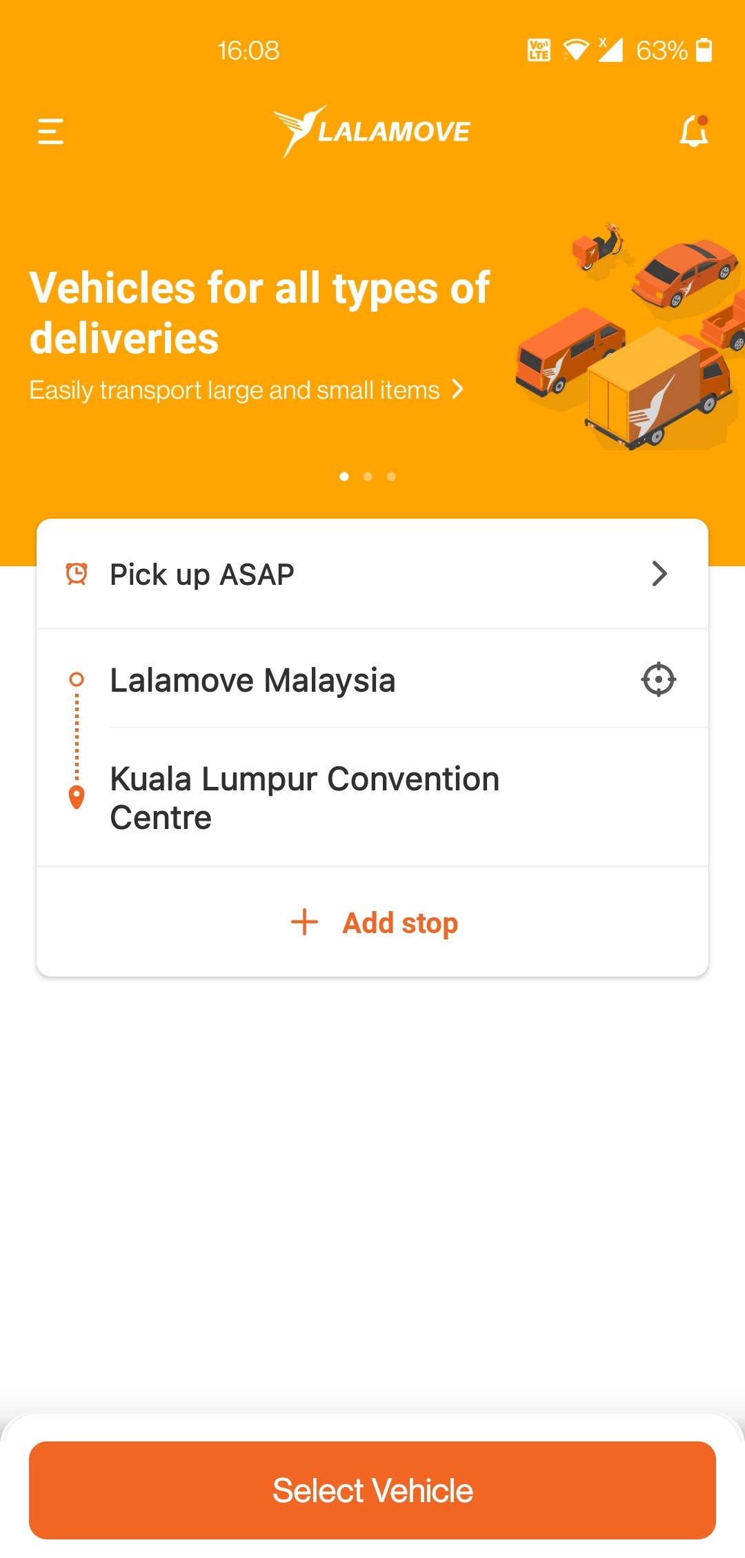 First step to redeem coupon