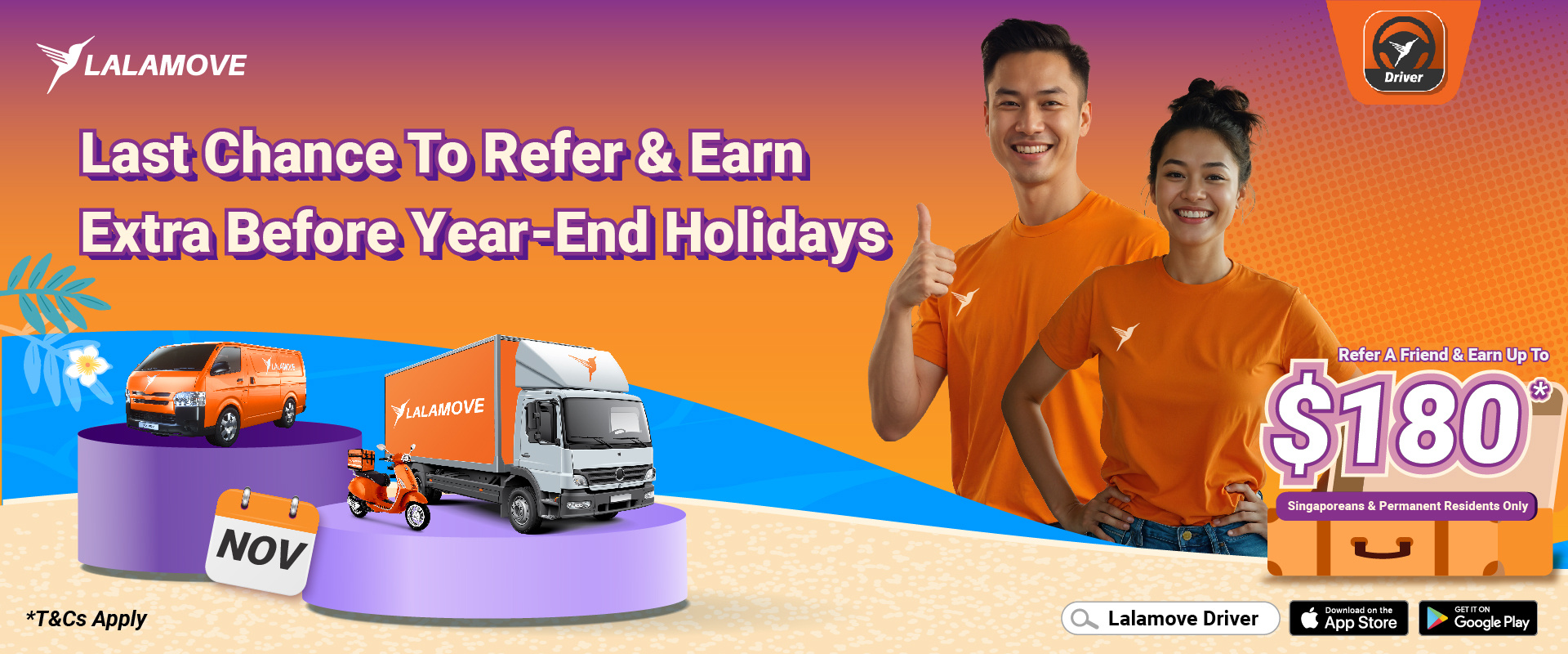Lalamove Singapore | Driver Referral Program - Refer A Friend!