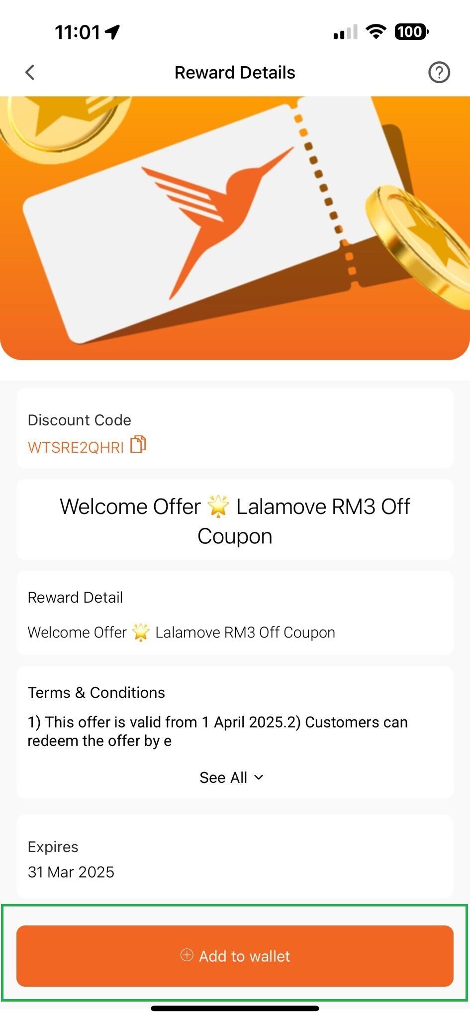 How To Redeem Lalamove Welcome Coupon - 3