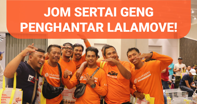 Steady Je Buat Delivery Job Dengan Lalamove!