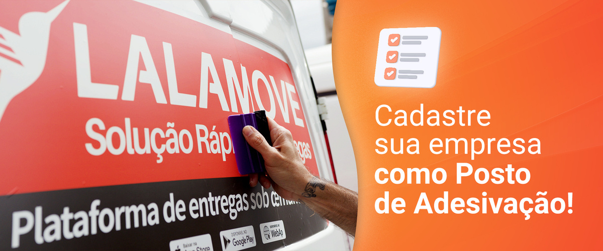 Cadastre sua empresa como Posto de Adesivação! Cadastre sua empresa como Posto de Adesivação!