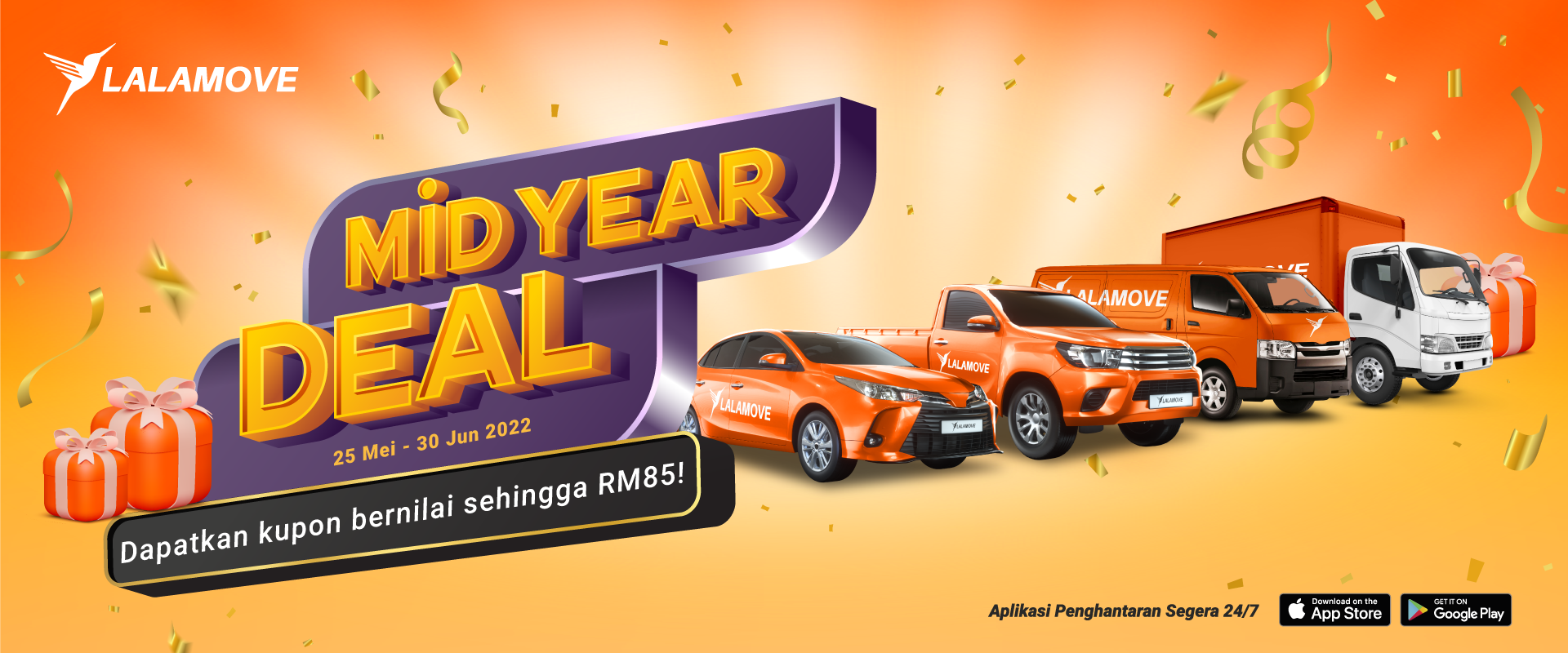 Lalamove Mid Year Deal web banner malay