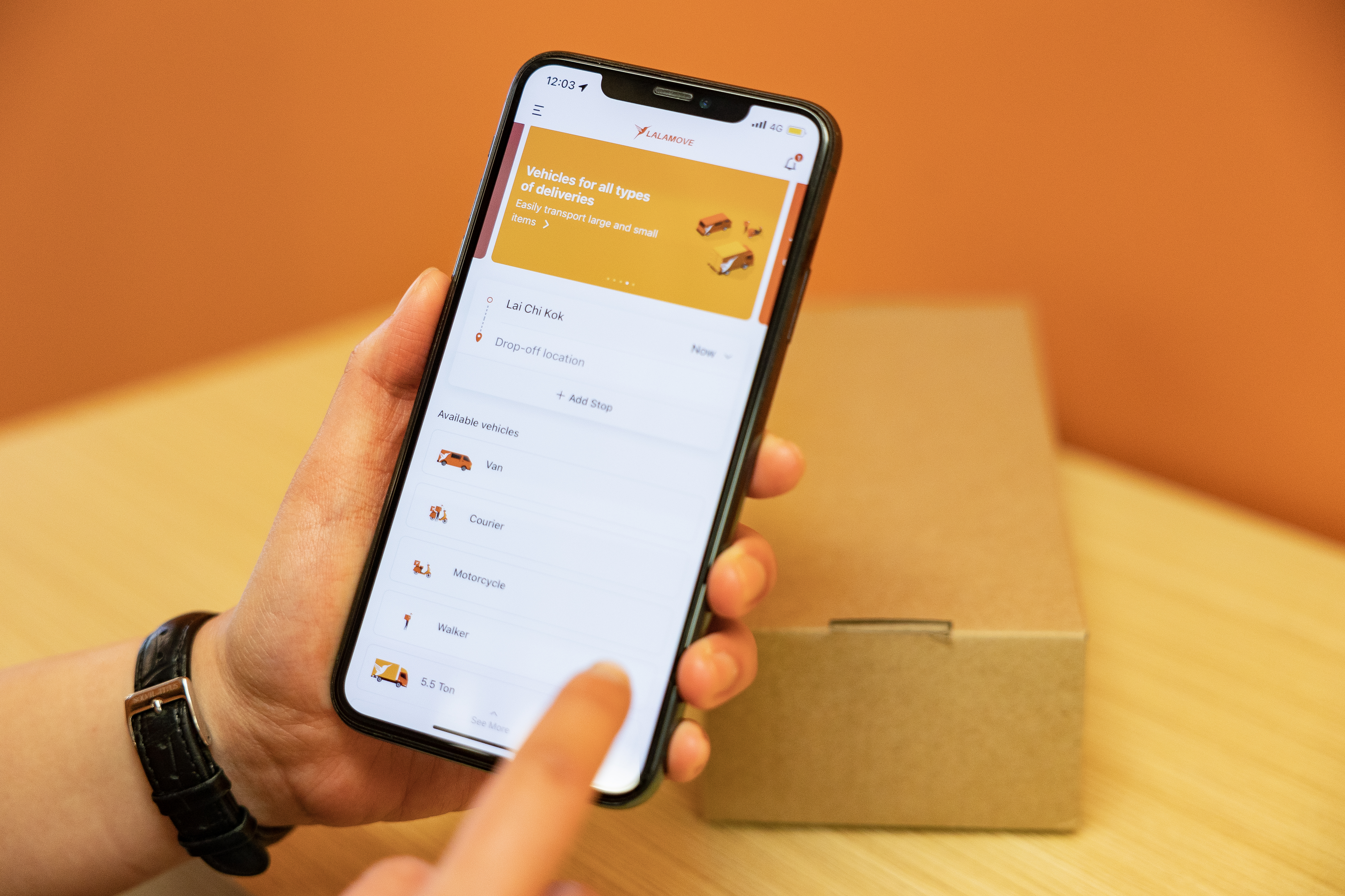 Lalamove Mobile App