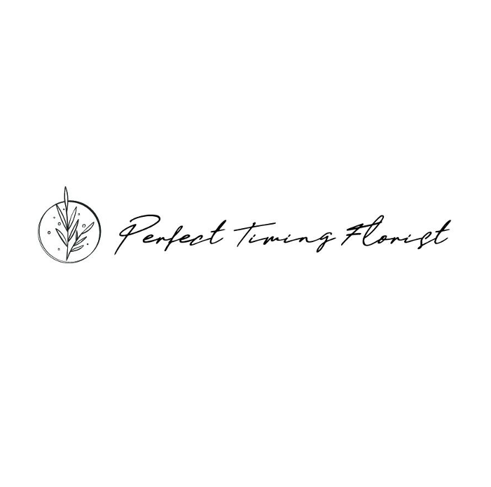 Perfect Timing Florist SQUARE logo