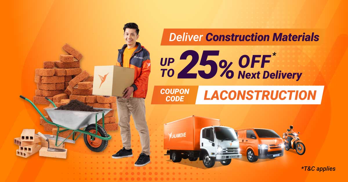 LALAMOVE Construction Materials Delivery