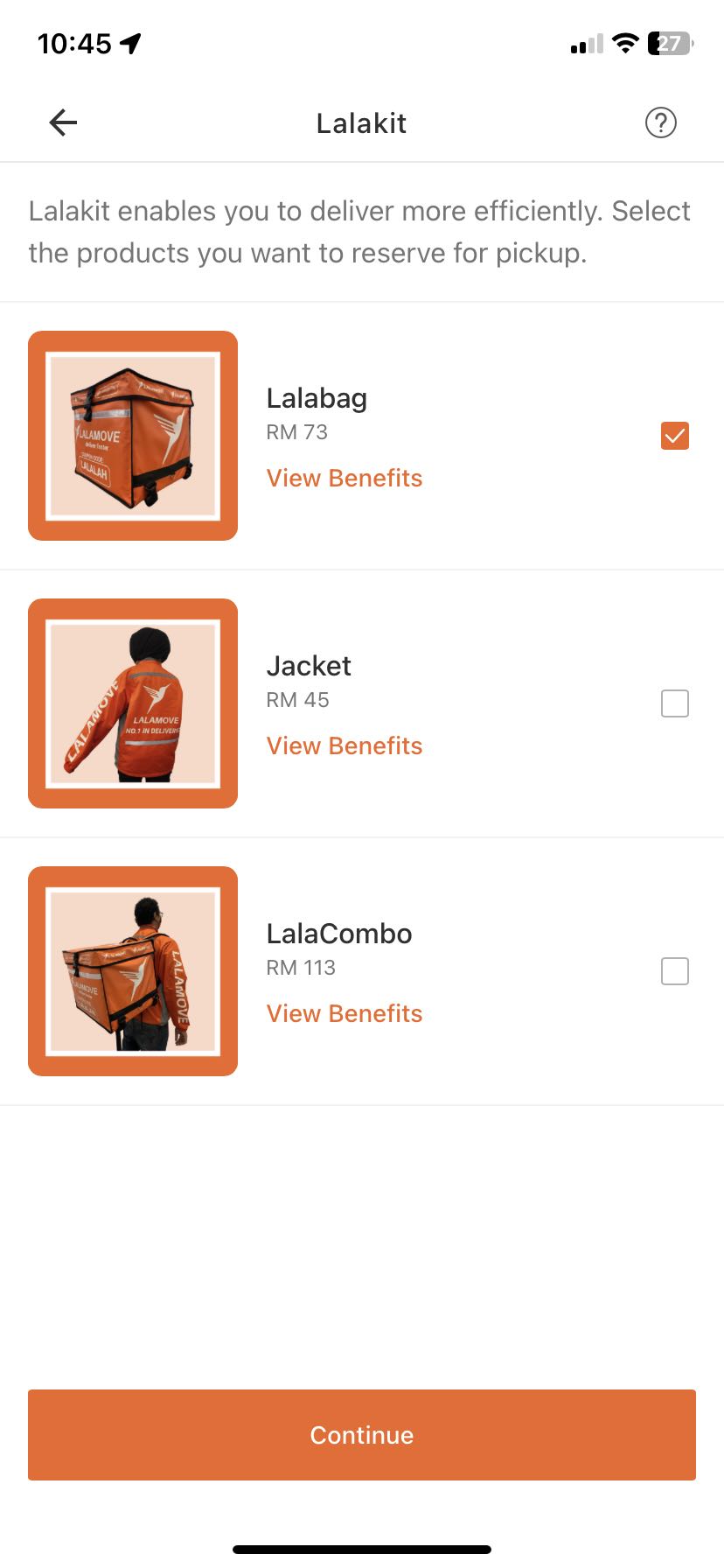 buy lalabag, lalajacket or lalakit in the app