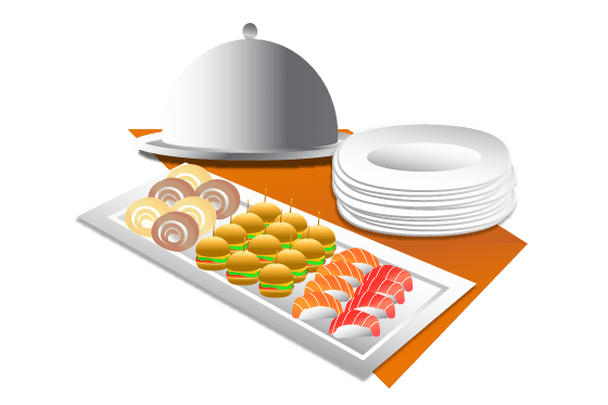 ケータリングの食べもの