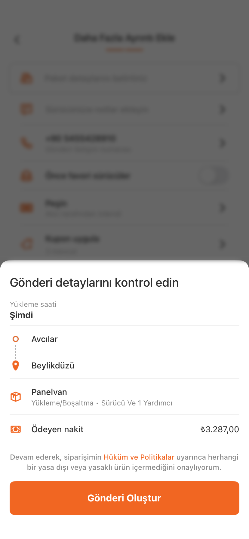 gönderi oluştur